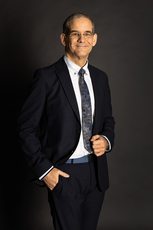 Businessbild auf schwarzem Hintergrund