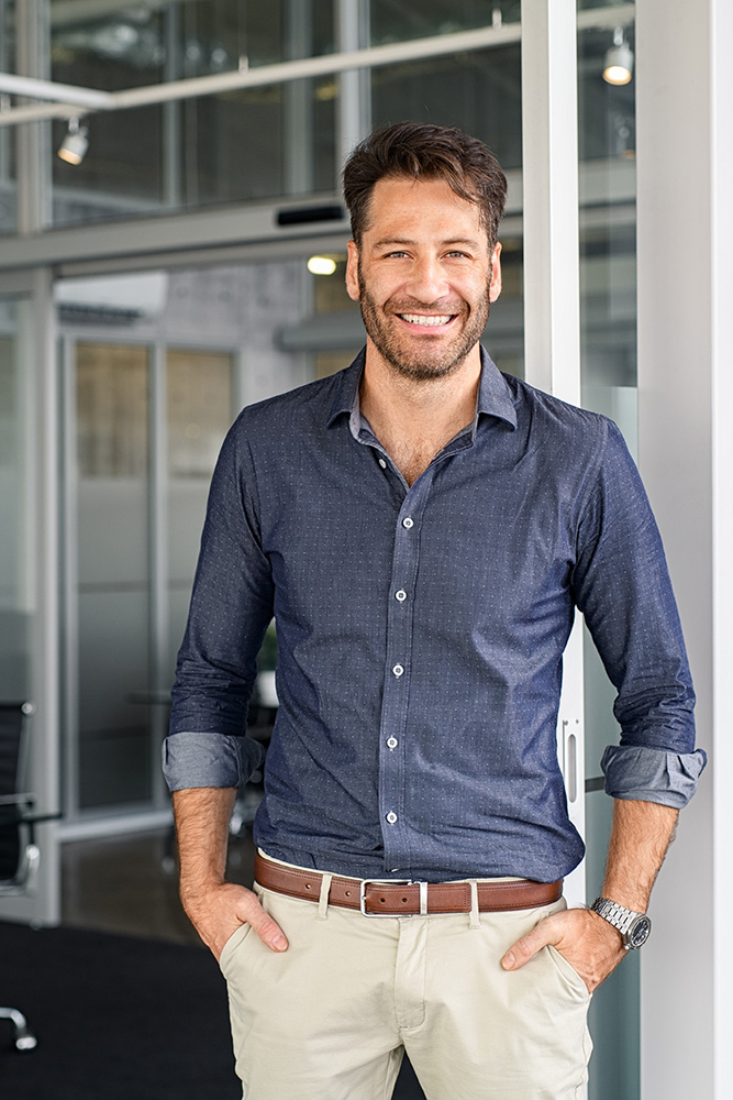 Businessprofilbild Mann